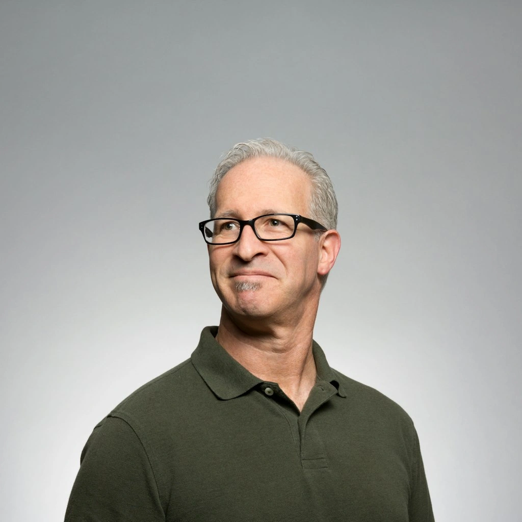 Portrait of HoneyFil customer David, age 45